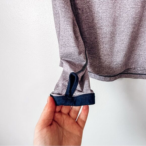 Nike Purple Long Sleeve Quarter Zip Dri-Fit Running Top Size XS - Picture 6 of 7